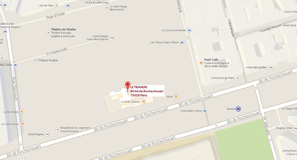 Le Trianon Map