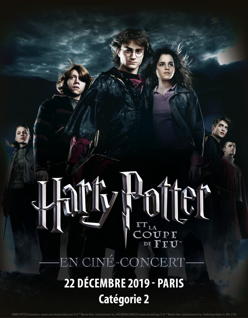 Cat2 22 Dec 2019 Paris Harry Potter Et La Coupe De Feu Paris Concert Ticket