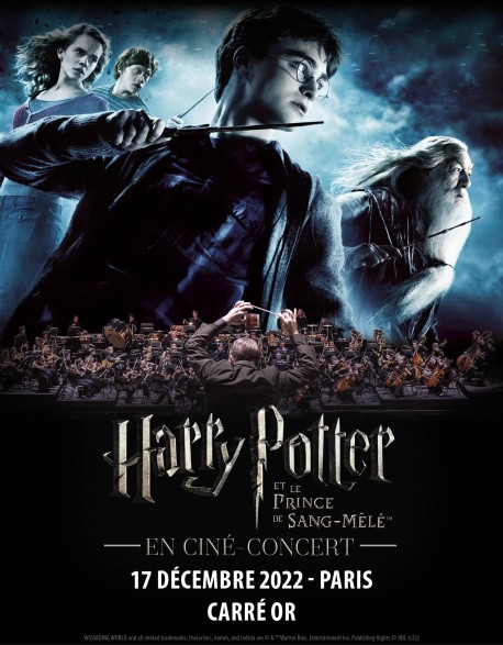 Carré Or - 17 December 2022 - PARIS - Harry Potter and the Half-Blood Prince - PARIS - Concert ticket