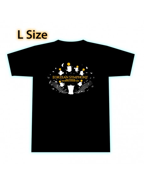 Official T-shirt - M Size - Eorzean Symphony : FINAL FANTASY Orchestra Concert 2023