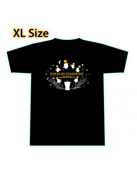 Official T-shirt - L Size - Eorzean Symphony : FINAL FANTASY Orchestra Concert 2023