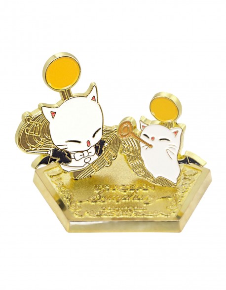 PIN'S MÉTALLIQUES EORZEAN SYMPHONY AVEC SOCLE – FINAL FANTASY XIV